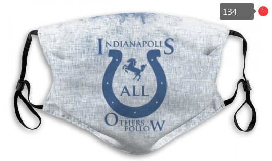 NFL Indianapolis Colts #1 Dust mask with filter